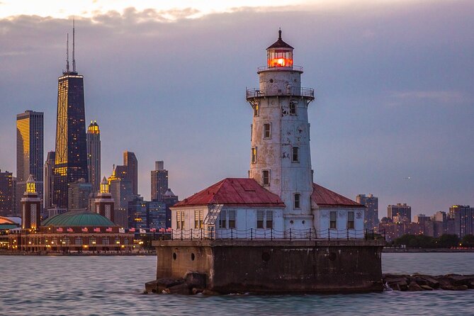 Lake Michigan Sunset Cruise in Chicago - Entering The Experience at Wrigley Building, 400 N Michigan Ave
