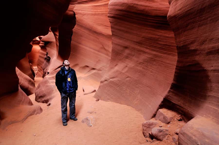Las Vegas: Antelope Canyon Horseshoe Bend Tour & Lake Powell - Horseshoe Bend: The 1,000-Foot Drop and the Sand Walk