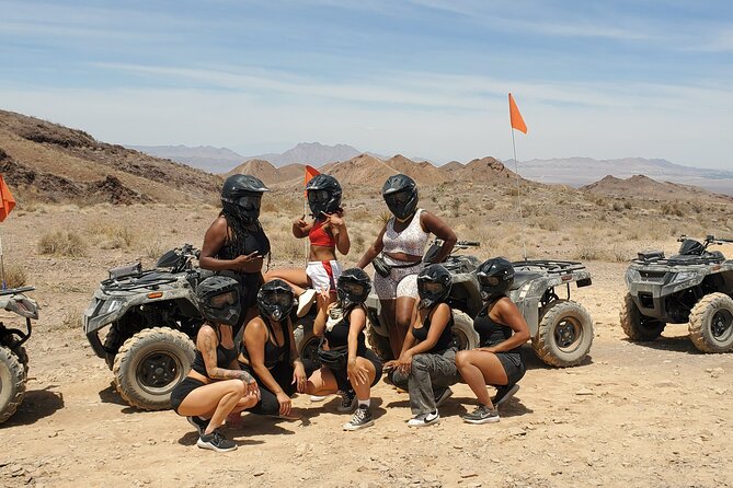 Las Vegas Desert ATV Experience - Mandalay Bay Pickup to the Wild West-Style ATV Launch