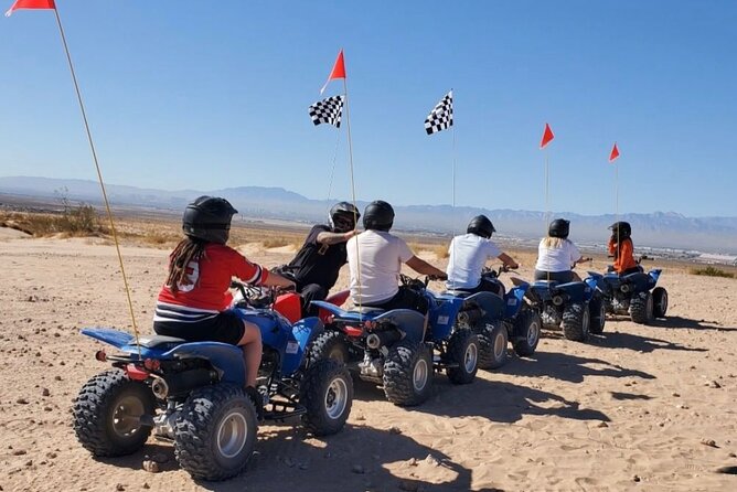 Las Vegas Dunes ATV Tour - Meeting on the Strip: the pickup that saves your day