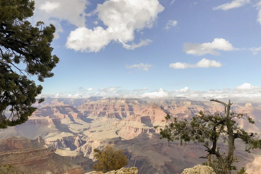 Las Vegas: Grand Canyon National Park South Rim Guided Tour - Trail of Time and Optional Visitor Center Time: How Much Walking You’ll Do