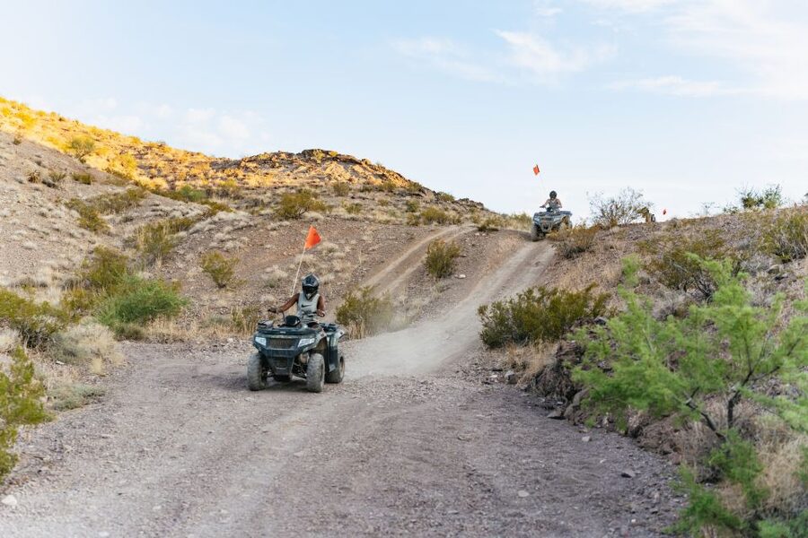 Las Vegas: Guided Las Vegas Desert ATV Tour - From Mandalay Bay to the Mojave Trails: getting there without stress