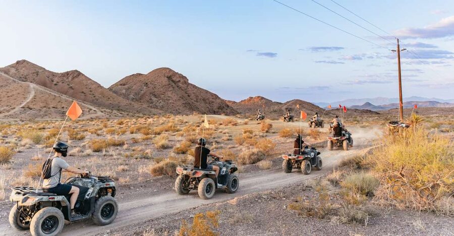 Las Vegas: Guided Las Vegas Desert ATV Tour - Your 1-hour quad ride in the desert: what the trail feels like