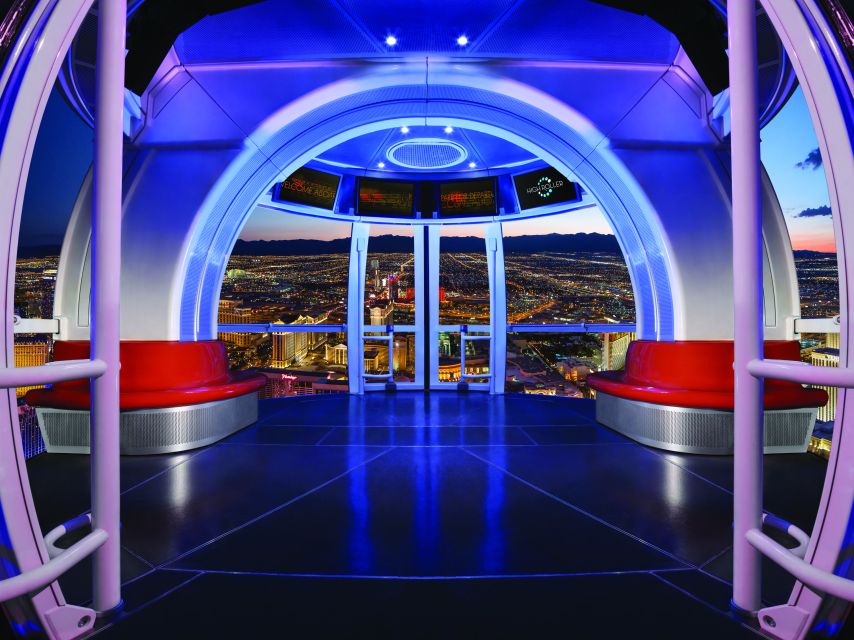 Las Vegas: High Roller Entry Ticket with In-Cabin Open Bar - Best Times to Book: Hours and Last Call Notes