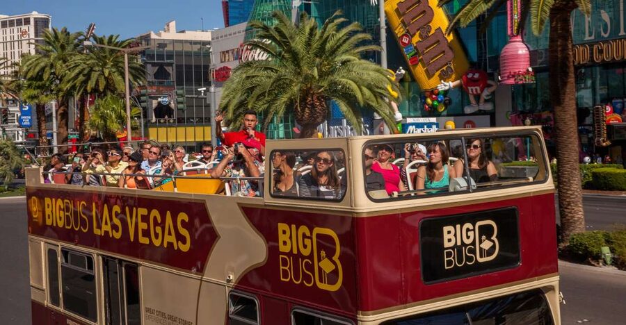 Las Vegas: Hop-on Hop-off Sightseeing Tour by Open-Top Bus - A Fast Way to Get Oriented on the Las Vegas Strip