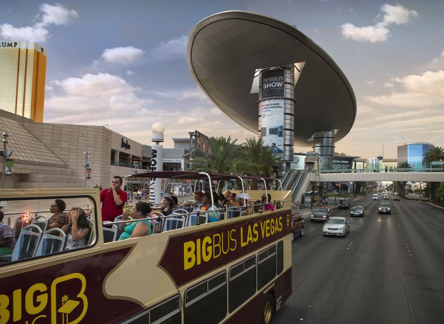 Las Vegas: Hop-on Hop-off Sightseeing Tour by Open-Top Bus - Atomic Golf Bonus: A Fun Add-On You Might Not Plan
