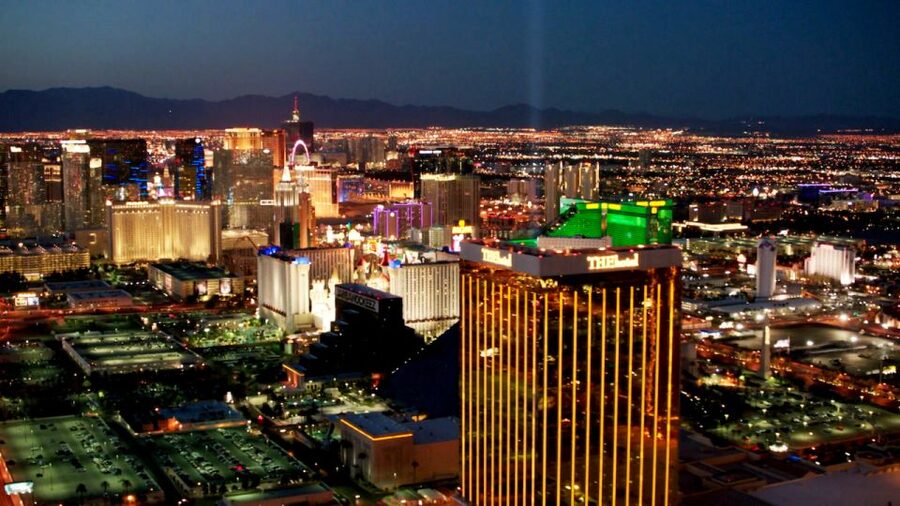 Las Vegas: Night Helicopter Flight over Las Vegas Strip - Pickup, Terminal, and Check-In Without the Stress