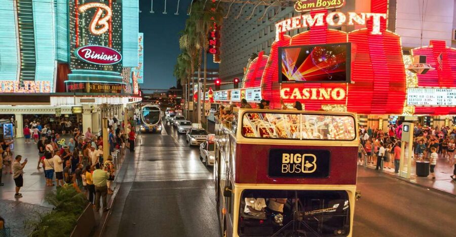 Las Vegas: Sightseeing Night Tour by Open-top Bus - Open-Top Comfort, Earbuds, and How the Ride Works