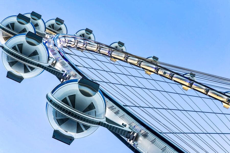Las Vegas Strip: The High Roller at The LINQ Ticket - Getting there: head to the LINQ, then find the High Roller box office