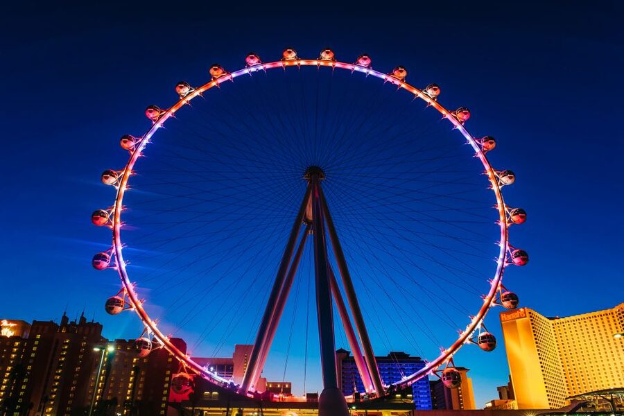 Las Vegas Strip: The High Roller at The LINQ Ticket - Best time to ride: sunset strategy and why night views win