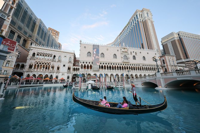 Las Vegas Super Saver: Madame Tussauds with Gondola Boat Ride - Timing Your Day: A Low-Stress Way to Do Two Attractions