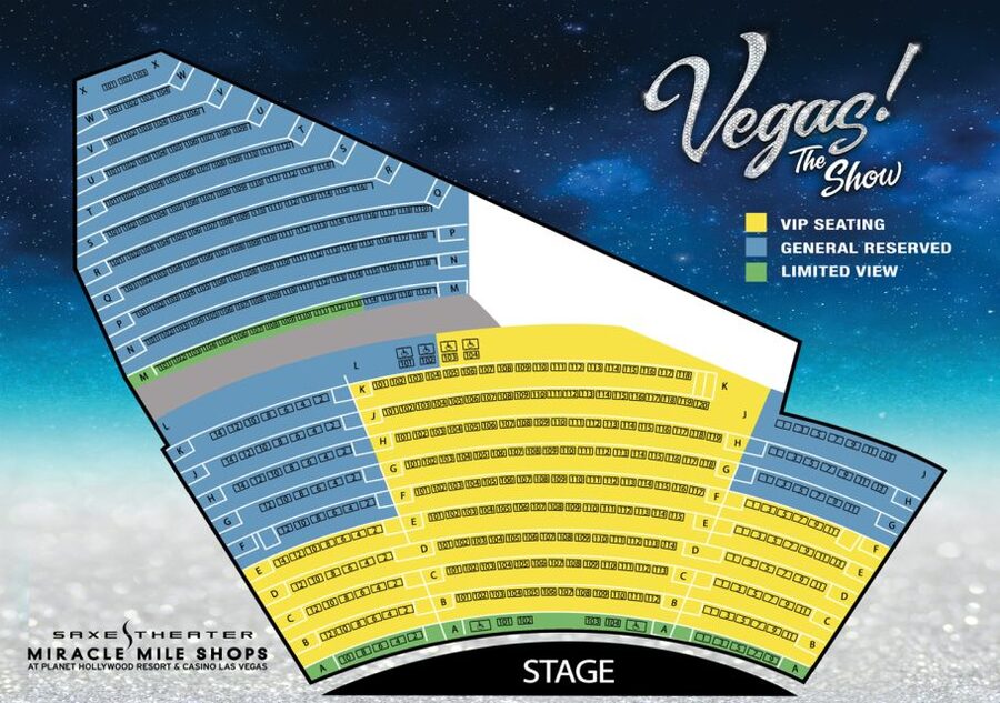 Las Vegas: Vegas! The Show Ticket - Rat Pack, Gladys Knight, Tom Jones, Elvis: the decades move fast