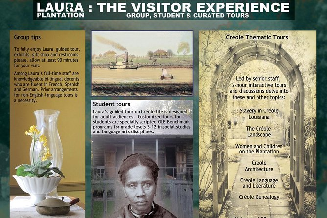 Laura Creole Plantation Guided Tour - The Tour’s Honest Tone on Slavery: Balanced Storytelling You Should Expect