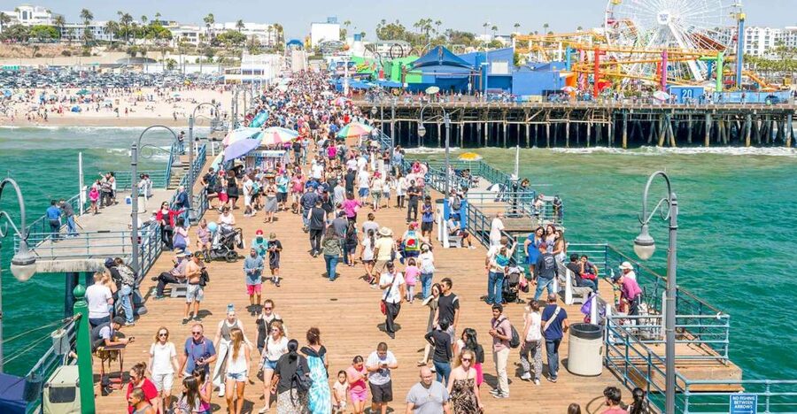 Los Angeles: LA Grand Tour by Open-Air Bus - Sunset Boulevard to Santa Monica: why this route makes sense