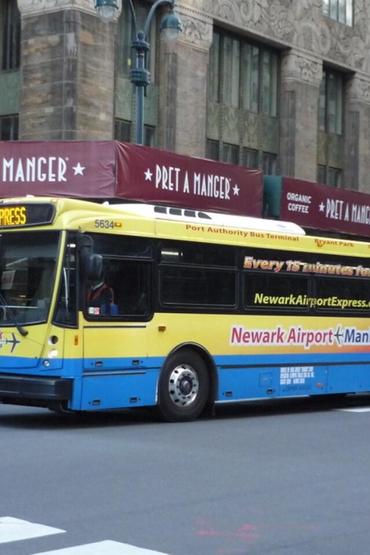 Manhattan: Bus Transfer from/to Newark Airport - Key Things I’d Bet You’ll Care About
