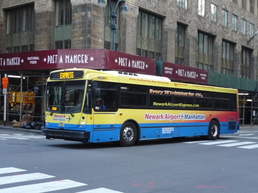Manhattan: Bus Transfer from/to Newark Airport - Who This Bus Transfer Is Best For