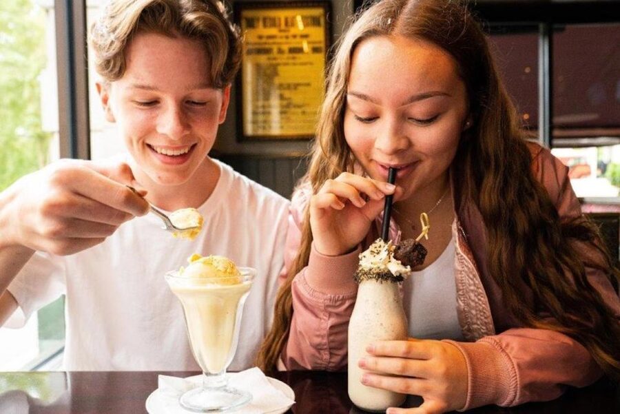 Meal at Hard Rock Cafe New York Times Square - What You’ll Actually Eat: Burger Focus, Salads, and Dessert Choices