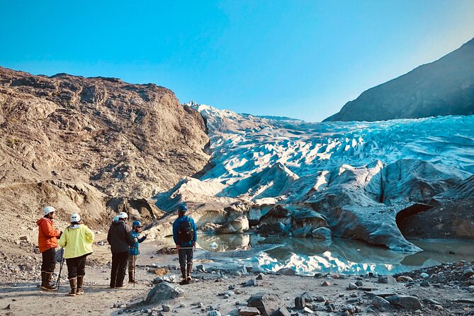 Mendenhall Glacier Ice Adventure Tour - Mendenhall Lake by canoe: the views come with effort