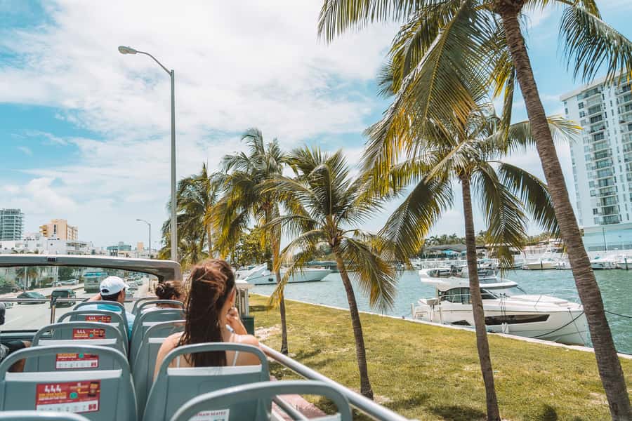 Miami: Hop-on Hop-off Open-top Bus Tour and Optional Cruise - How This Hop-On Hop-Off Bus Fits Miami’s Pace