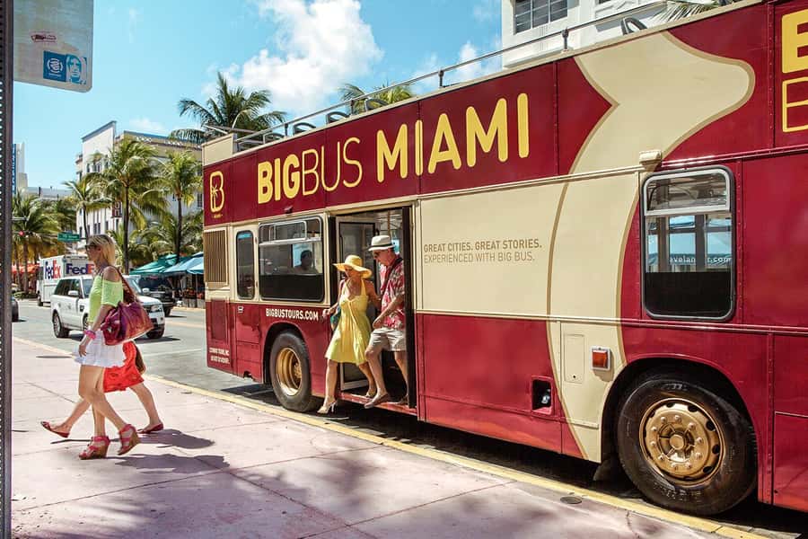 Miami: Hop-on Hop-off Sightseeing Tour with Optional Cruise - Night Tour at 8PM: How to See Miami When the Sun Drops