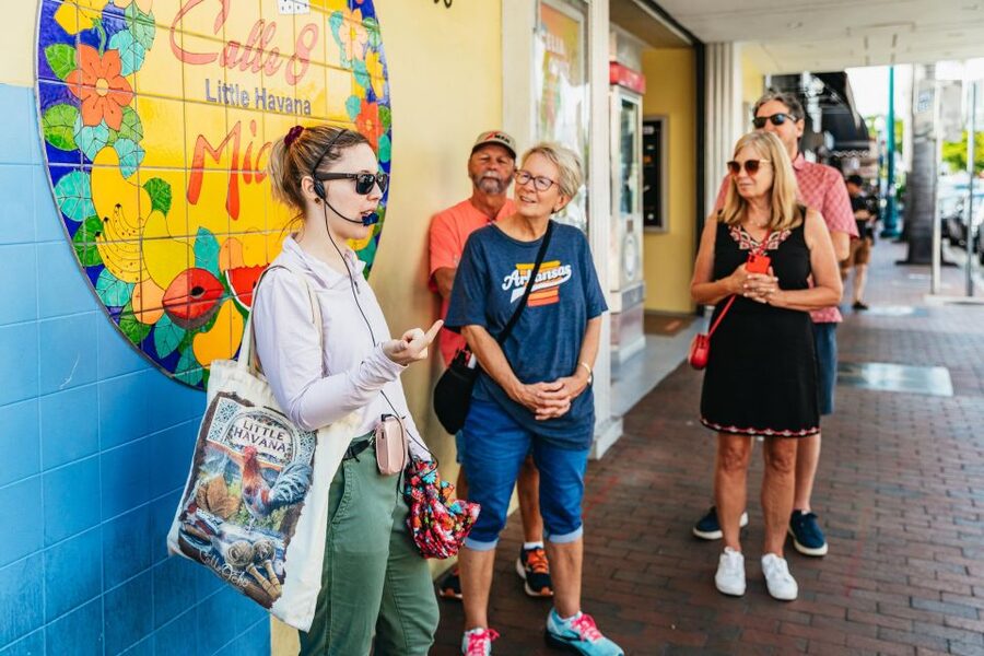 Miami: Little Havana Food Walking Tour with Tastings - Cuban Memorial Boulevard Park for context between tastings