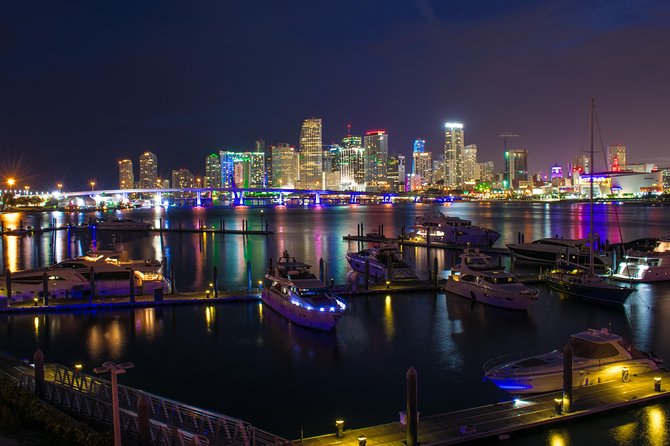 Miami: Open-top Bus Sightseeing Night Tour with Live Guide - Getting Oriented at Bayside Marketplace (and Finding Your Best Seat)