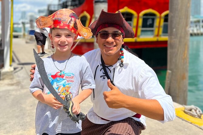 Miami Pirate Boat Tour: Skyline & Celebrity Homes - Boarding the Boat: Pirate Vibes, Hats for Kids, and Seating Reality