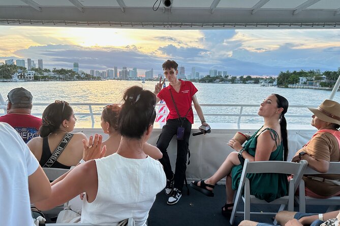 Miami Skyline Boat Cruise Past Millionaire's Homes Optional Stop - Onboard narration, music, and the cash bar reality