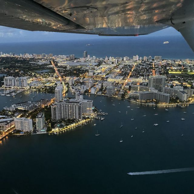 Miami: South Beach Private 50-Minute Private Flight Tour - South Beach shoreline and Key Biscayne: the view that makes you sit still