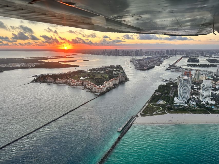 Miami: South Beach Private 50-Minute Private Flight Tour - Entering at Reliance Aviation, then up into the sky