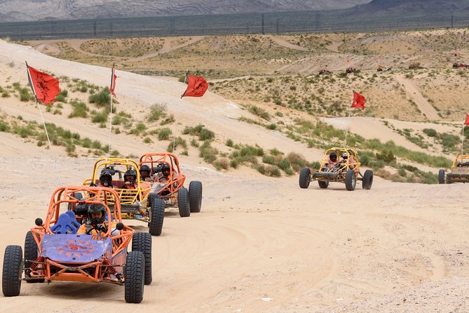 Mini Baja Chase Dune Buggy Adventure in Las Vegas - A Mini Baja Feel Right Outside Las Vegas, The Nellis Dunes Setup