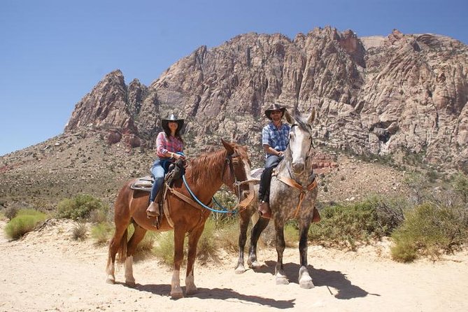 Morning Horseback Ride with Breakfast from Las Vegas - Trading the Strip for Moapa desert at 7:15 am