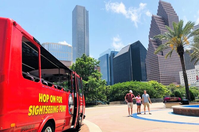 NASA's Space Center Admission Plus Houston City Tour - Morning in Houston: open-top bus, audio stories, and fast orientation