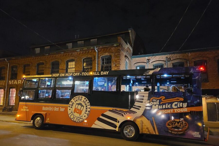 Nashville: Music City Nighttime Trolley Tour - A Nighttime Trolley Tour That Sounds Like Music, Not a Lecture