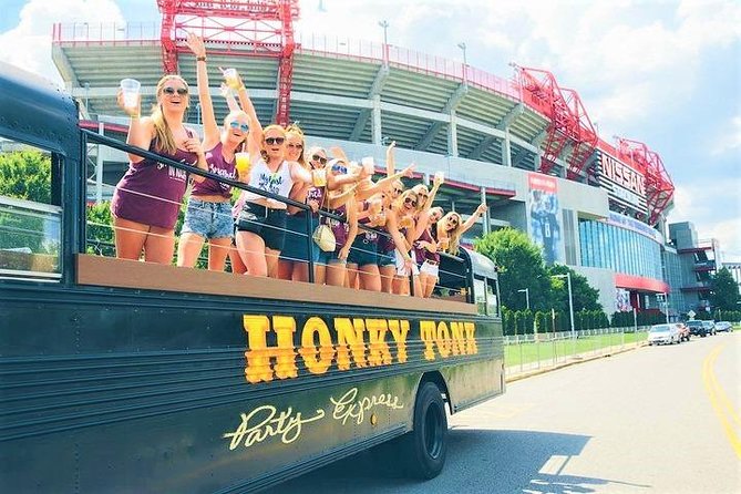 Nashville's Wildest Honky Tonk Public Party Bus (21+) - Rolling Honky Tonk Bus at the Right Tempo