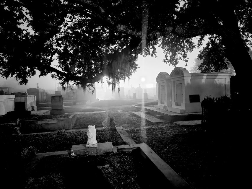 New Orleans: Cemetery Bus Tour At Dark with Exclusive Access - EMF readers in real cemeteries: how to treat the experience fairly