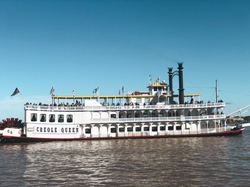 New Orleans: Creole Queen History Cruise with Optional Lunch - Key things to know before you go