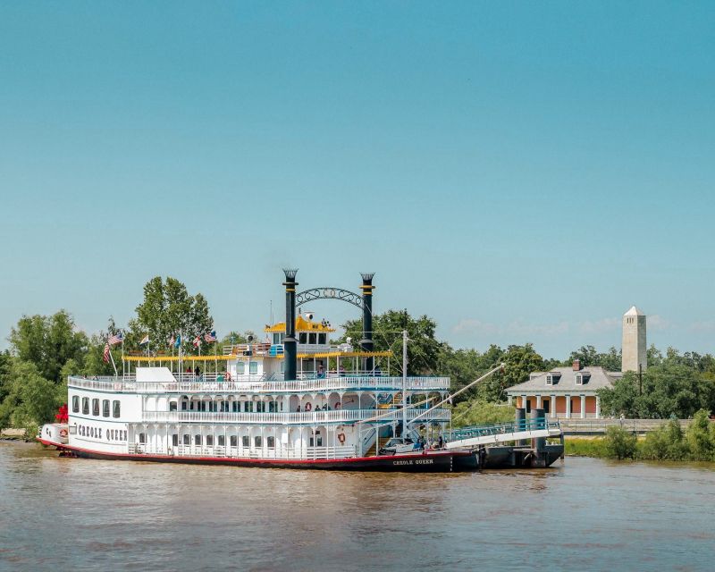 New Orleans: Creole Queen History Cruise with Optional Lunch - Why this paddlewheeler history cruise makes sense