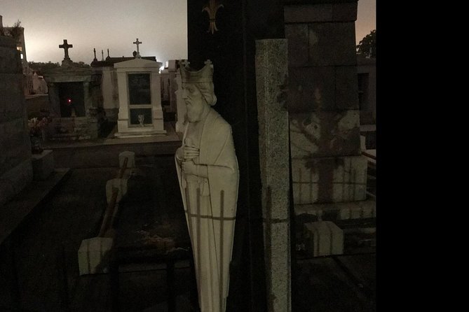 New Orleans Dead of Night Ghosts and Cemetery Bus Tour - St. Louis Cemetery No. 3: Yellow Fever, Leprosy, and the Layered Graveyard