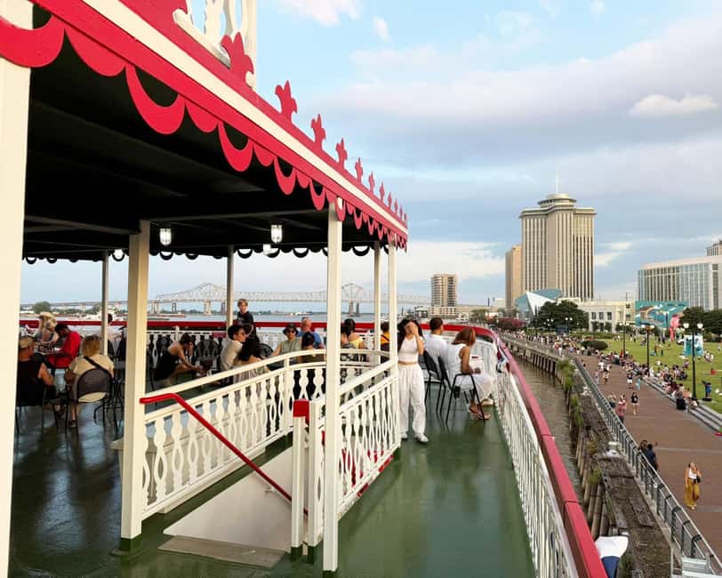 New Orleans: Evening Steamboat Jazz Cruise + Optional Dinner - The four decks: Turning a short cruise into a real wander
