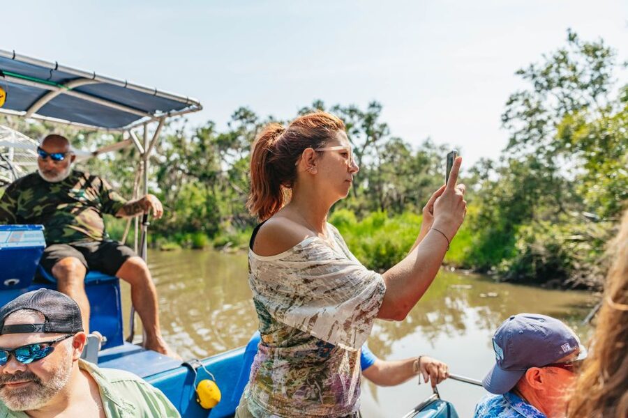 New Orleans: High Speed 9 Passenger Airboat Tour - From Pickup to the Swamp Dock: Getting Out of the City Fast