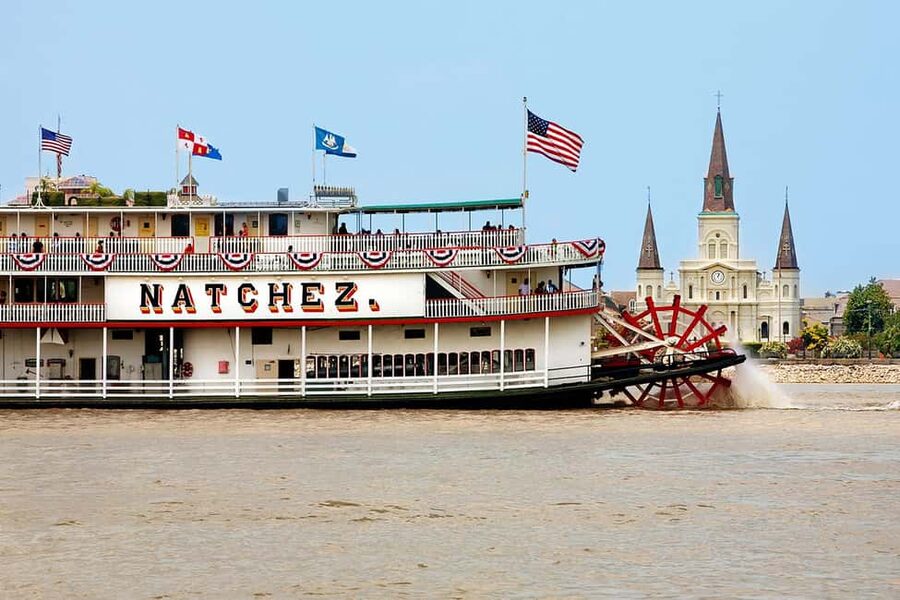New Orleans: Sunday Steamboat Jazz Cruise + Optional Brunch - Boarding, calliope music, and where to sit on the decks