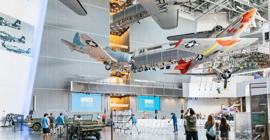 New Orleans: The National WWII Museum Ticket - Sky-High Catwalks and Restored Aircraft in the U.S. Freedom Pavilion