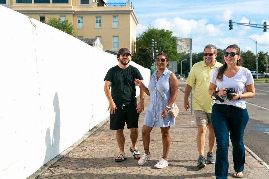 New Orleans: Walking Tour Inside St. Louis Cemetery No. 1 - Nicolas Cage’s pyramid tomb: why pop culture fits here