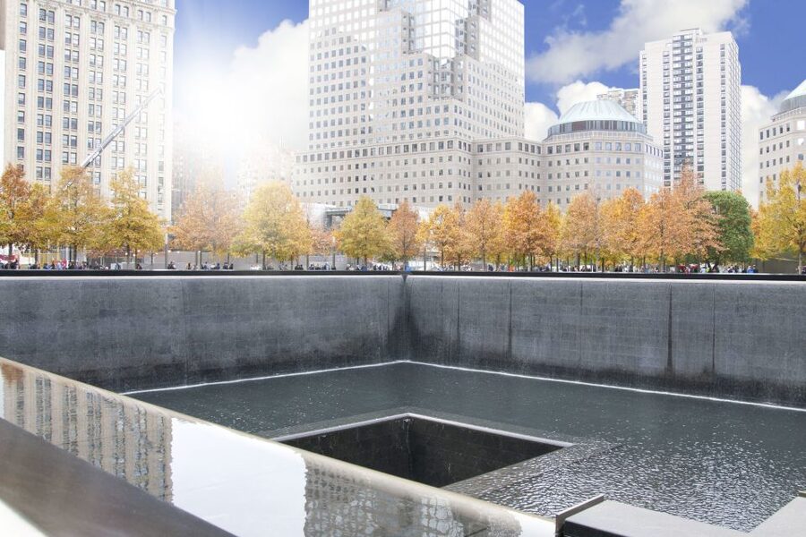 New York City: 9/11 Ground Zero Tour with All Access Option - Getting oriented at the Oculus, meet by L’Arte del Gelato