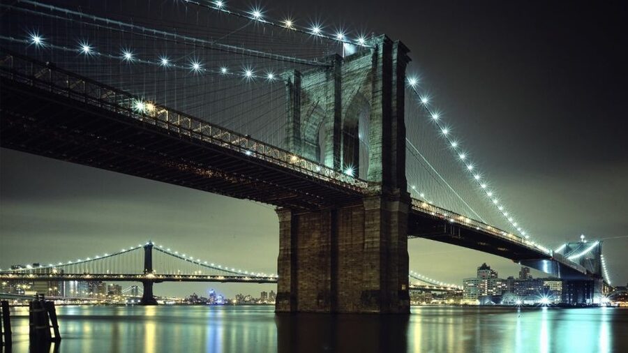 New York City: Dyker Heights Christmas Lights Tour - The Battery Tunnel Crossing, Then Quick Borough Sight Lines