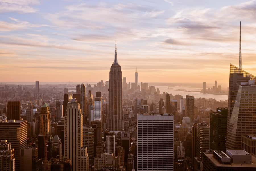 New York City: Top of the Rock Observation Deck Ticket - The 43-second elevator ride to the 67th floor