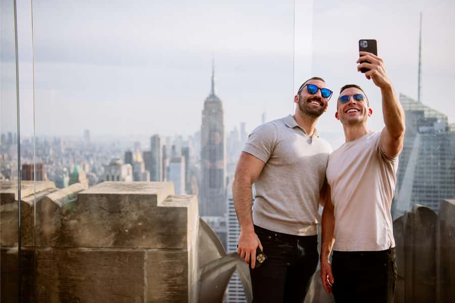 New York City: Top of the Rock Observation Deck Ticket - The Weather Room Café and Bar on the 67th floor