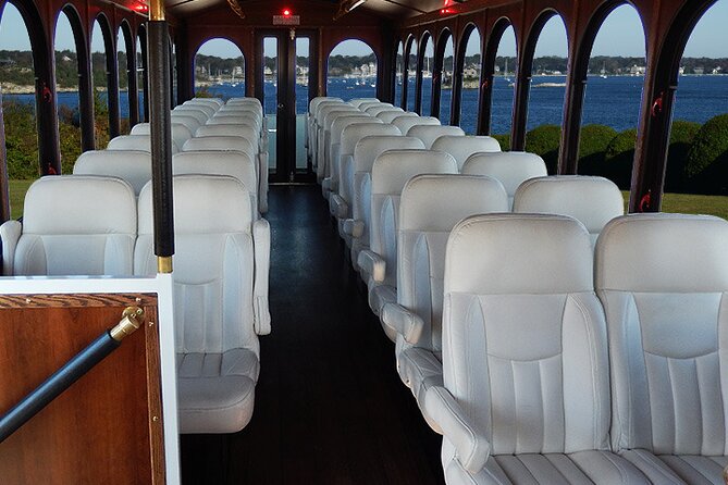 Newport Gilded Age Mansions Trolley Tour with Breakers Admission - Cliff Walk access, plus where free parking helps