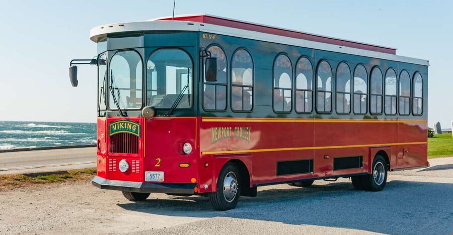 Newport: Scenic Trolley Tour - Ten-Mile Ocean Drive: the road that sells the scenery